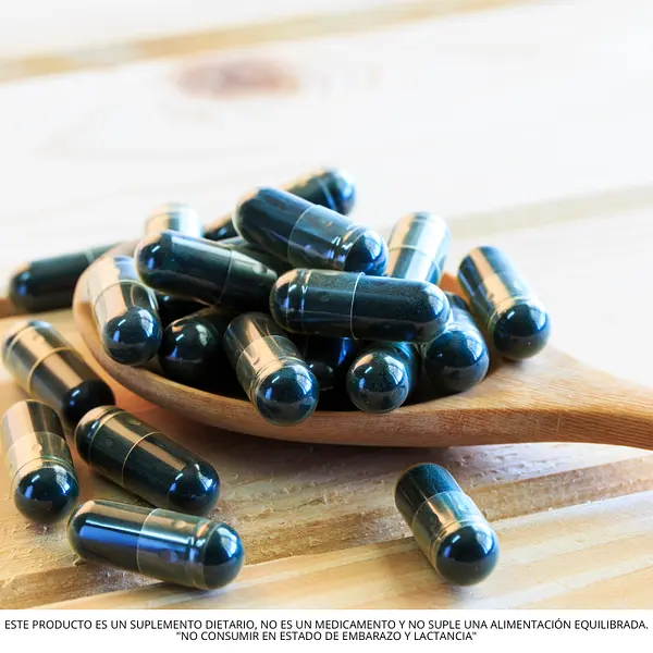 2 X 1 Spirulina Cápsulas Vegetales