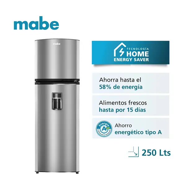 Nevera Mabe No Frost 267 L Brutos Inox
