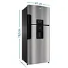 Nevera Mabe No Frost Inverter 470 L Brutos Inox