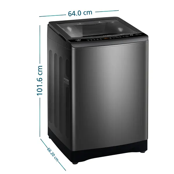 Lavadora Maba Aqua Saver Green 20 Kg Diamond Gray