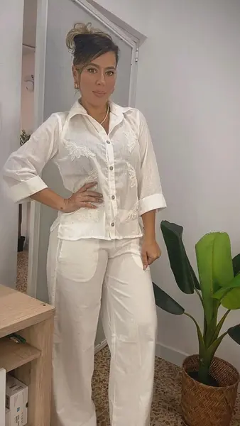 Set Blanco Bordado: Elegancia Y Delicadeza Atemporal