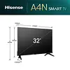 Televisor Hisense 32 Pulgadas Led Hd Smart Tv 32a4n