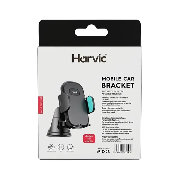 Soporte Carro Harvic Chd-980 | Estabilidad Y Rotación 360°