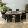 Comedor Capri Mq Familiar 6 Sillas