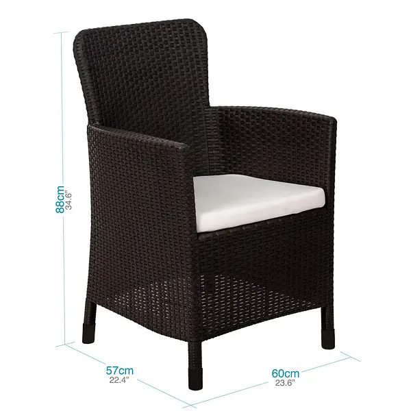 Comedor Capri Mq Familiar 6 Sillas