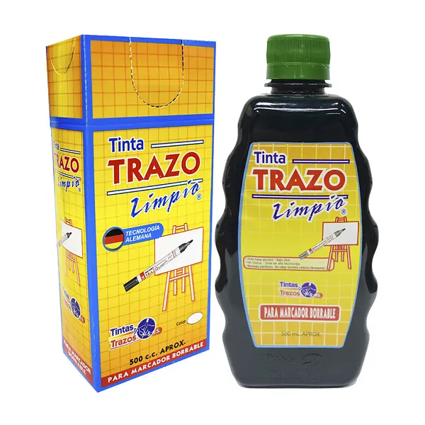 Tinta Recargable 500 Ml Trazo