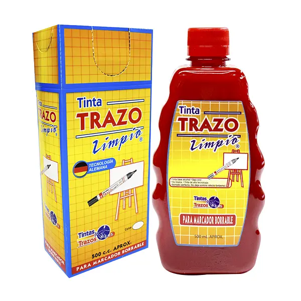 Tinta Recargable 500 Ml Trazo