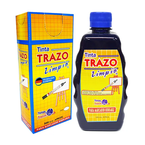 Tinta Recargable 500 Ml Trazo