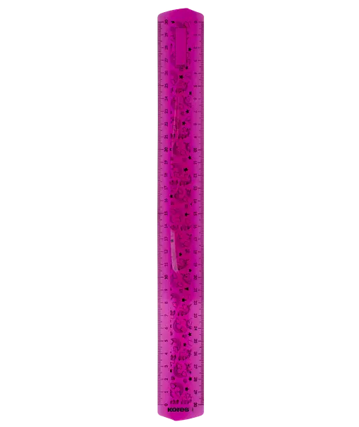 Regla Flexible 30cm Plastica Kores