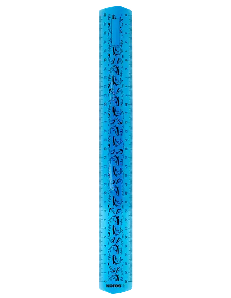 Regla Flexible 30cm Plastica Kores