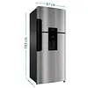 Nevera Mabe No Frost 470 L Brutos Inox