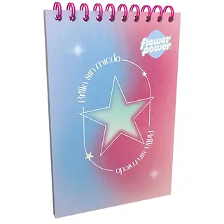 Cuaderno Vertical Primavera Anillada 1/2 Carta 3573 3572