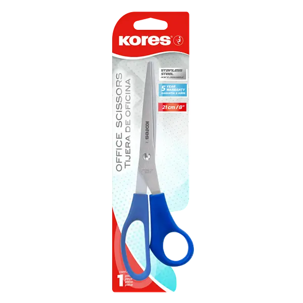 Tijera Oficina 21x8" 35221 Kores