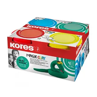 Fomi Moldeable Magic Clay 4 Botes 40gr Kores
