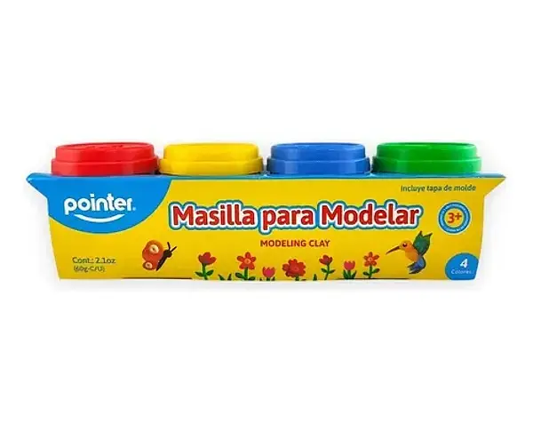 Fomi Moldeable Clay Set 4 60gr
