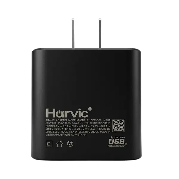 Cargador Harvic 45w Usb-C Cdr-309