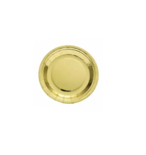 Plato Xparty 9" Metalizado X10und Bl-1801-2