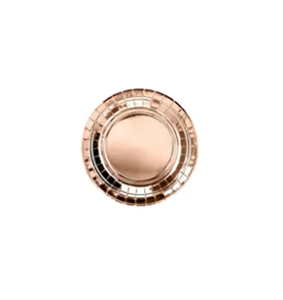 Plato Xparty 9" Metalizado X10und Bl-1801-2
