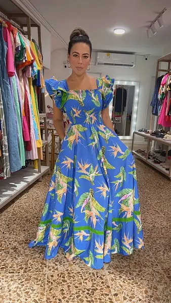 Vestido Cielo Floral 🌸