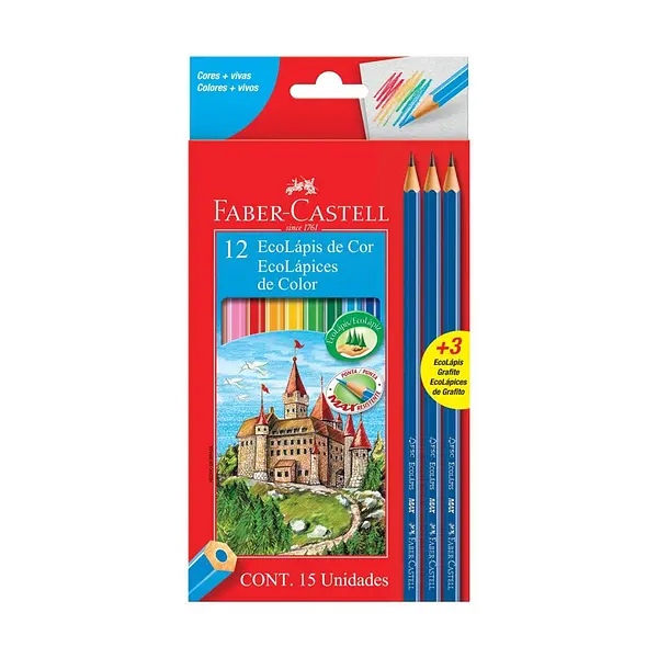Color Faber X12 Hexagonal+ 3 Lapiz