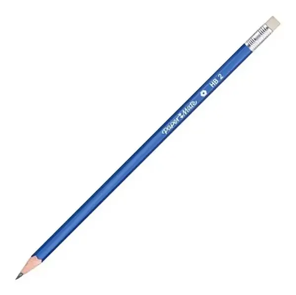 Lapiz Hb 2 Azul Mirado Paper Mate