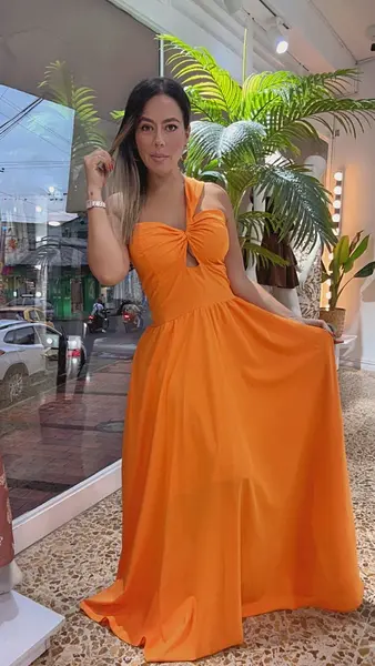 Vestido Sol Naranja