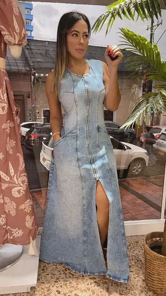 Vestido Denim Aura