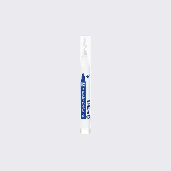 Marcador Gráfico 751 Blanco Pelikan