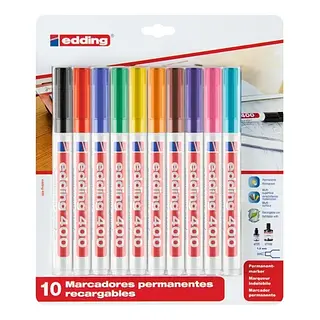 Marcador Permanente Edding 400