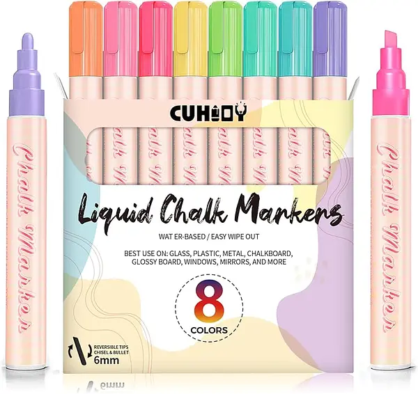 Marcador Pastel X6 Chalk Marker Yb-1