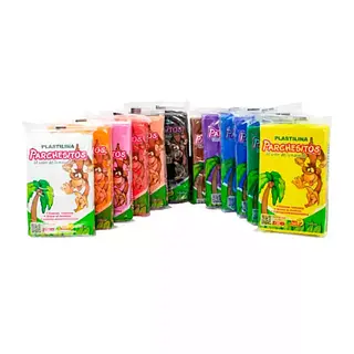 Plastilina Parchesito Barra 125 Grs Stdo