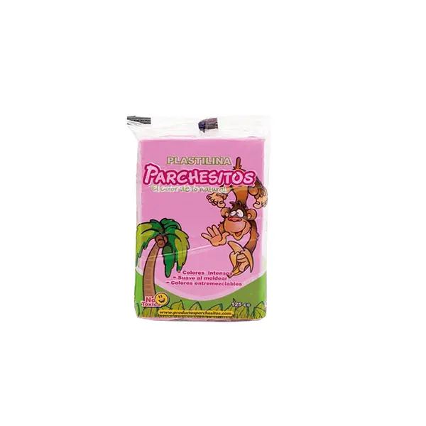 Plastilina Parchesito Barra 125 Grs Stdo