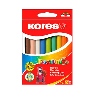 Plastilina Kores X10 Corta