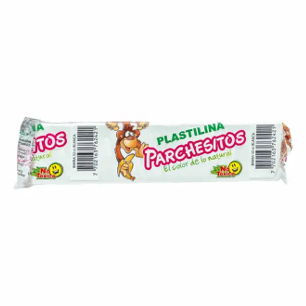 Plastilina Parchesitos Barra 65 Grs