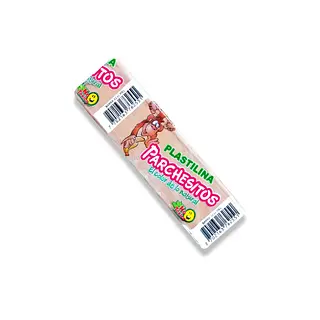 Plastilina Parchesitos Barra 65 Grs