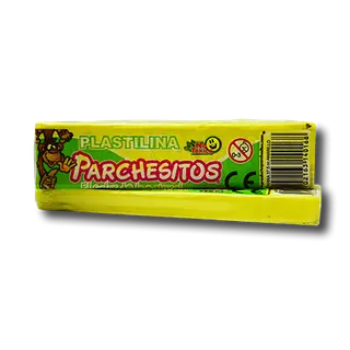 Plastilina Parchesitos Barra 65 Grs