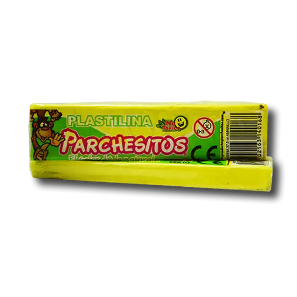 Plastilina Parchesitos Barra 65 Grs