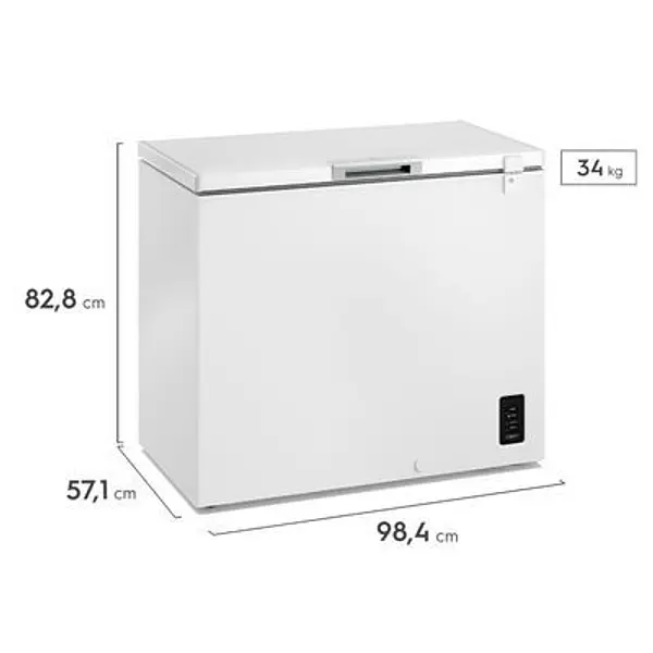 Congelador Electrolux 251l Inverter