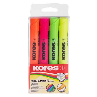 Resaltador Kores High Liner Plus Stdo