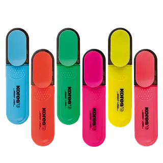 Resaltador Kores Bright Liner Stdo