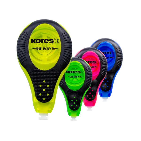 Corrector 2 Way Neon Cinta 8mts X 4.2mm - Kores