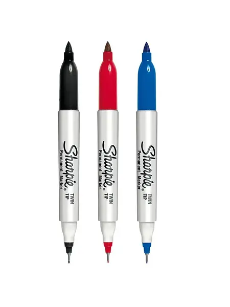 Marcador Sharpie Twin Stdo Doble C/Micropunta