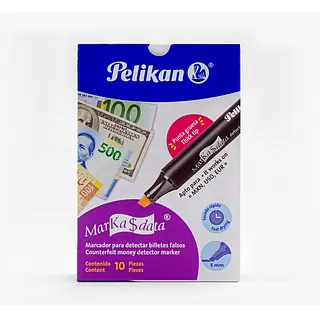Marcador Markadata Probador Billetes Pelikan