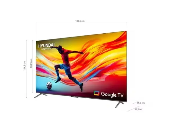 Televisor Hyundai 85" Pulgadas Qled