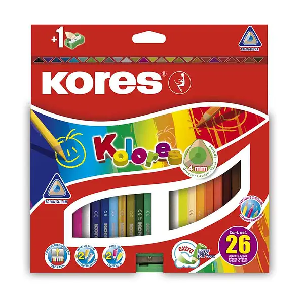 Color Kores X26 4mm Triangular 93426pm