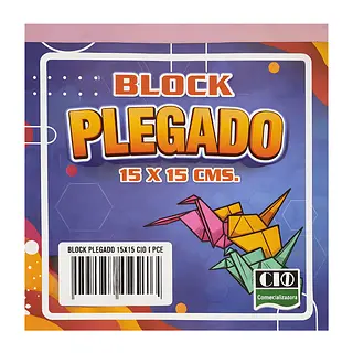 Block Plegable 20 X 20