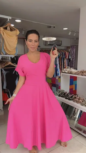 Vestido Fucsia Impacto