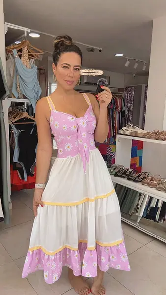 Vestido Flor De Miel