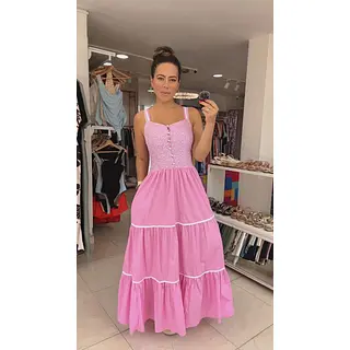 Vestido Rosa Pastel