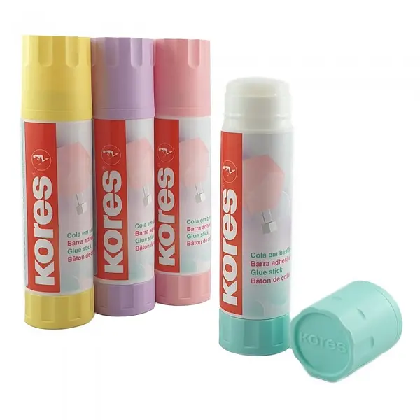 Pegante Barra 20 Grs Pastel Kores